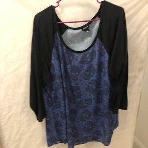 3 quarter sleeve blouse